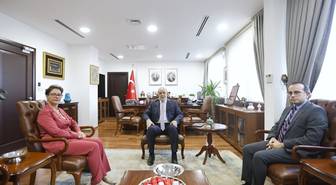 Dışişleri Bakan Yardımcısı Kulaklıkaya, Fransa Büyükelçisi Dumont'u ağırladı
