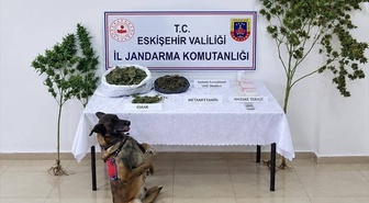 Eskişehir'de uyuşturucu operasyonunda 1,5 kilogram esrarla şüpheli tutuklandı
