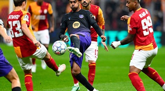 Galatasaray öne geçtiği maçta Barcelona'ya farklı kaybetti