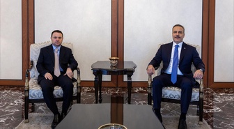 Hakan Fidan ve Akın Gürlek'ten sürpriz görüşme