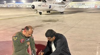 Hava Kuvvetleri, karaciğer greftini Erzurum'dan Antalya'ya ambulans uçakla ulaştırdı