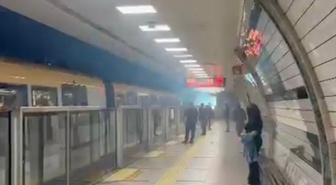 Ihlamurkuyu İstasyonu'nda kablolar patladı, M5 seferleri aksadı