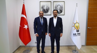 İstanbul 2 Nolu Baro Başkanı Saka, AK Parti İl Başkanlığı'nı ziyaret etti