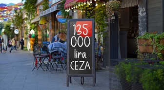 İstanbul Ortaköy'de fiyat listesi bulundurmayan mekana 135 bin 82 lira ceza kesildi