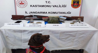 Kastamonu'da uyuşturucu operasyonunda gözaltına alınan 6 şüpheliden 2'si tutuklandı