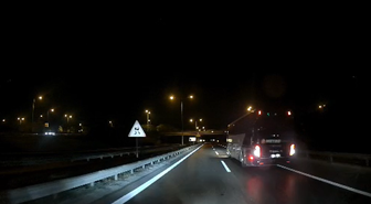 Manisa'daki 11 ölümlü kazanın ardından Yalova-Bursa'da otobüs manevrası görüntülendi