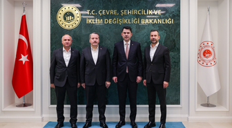 Memur-Sen heyeti, COP31 hazırlıkları için Bakan Kurum'a destek sözü verdi