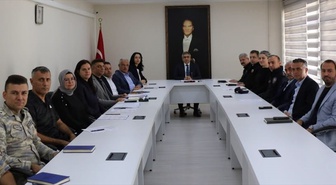 Merzifon'da 29 Ekim Cumhuriyet Bayramı'nın 103. yılı hazırlıkları görüşüldü