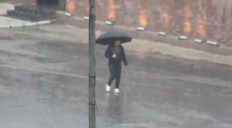 Meteoroloji uyarısının ardından İstanbul Silivri'de sağanak sabah etkili oldu