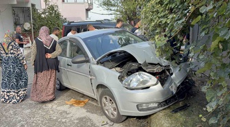 Samsun İlkadım'da 4 araç zincirleme kazada yaralanan olmadı, maddi hasar var