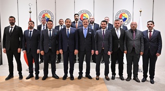 Sivas Ticaret Borsası heyeti, TOBB Başkanı ile tarım ve hayvancılığı görüştü