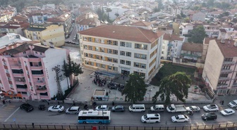 Tokat merkezinde öğrenciler dezenfeksiyon sonrası yeniden ders başı yaptı