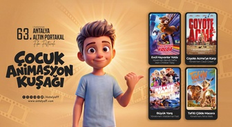 Altın Portakal'da çocuklar 24-31 Ekim 2026'da her sabah 4 filmle buluşacak