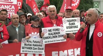 Bakırköy'de DİSK Genel Başkanı Çerkezoğlu, Halk TV kayyumuna tepki gösterdi