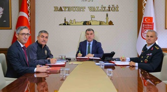 Bayburt'ta 28 ortaokulda 'Trafikte Ben de Varım' projesi protokolü imzalandı
