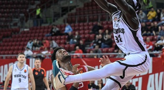 Beşiktaş, Euroleague 5. hafta maçında deplasmanda Hapoel Tel Aviv'e 100-82 yenildi
