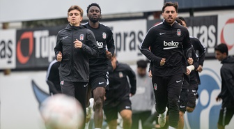 Beşiktaş, Hoffenheim maçı öncesi çalışmalarını bitirdi, Vlahovic Almanya'ya gidecek