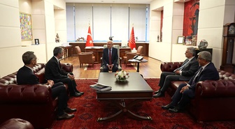 CHP Genel Başkanı Kılıçdaroğlu, TÜSİAD Yönetim Kurulu Başkanı Ozan Diren ile görüştü