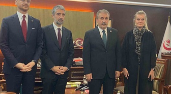 Destici, TÜSİAD'ı kabul etti, Türkiye'nin pandemiyi ve savaşı iyi yönettiğini söyledi