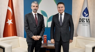 DEVA Partisi Genel Başkanı Babacan ile TÜSİAD Başkanı Diren ekonomiyi değerlendirdi