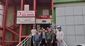 Dr. Babur Mimtaş, Mihalıççık'taki sağlık kuruluşlarını ziyaret edip inceledi
