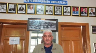Edremit Kızılkeçili'de 15 muhtarın fotoğrafına yer verildi, 11'i hayatta değil