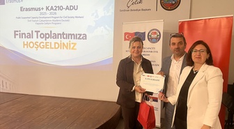 Erasmus+ KA210 projesinin final toplantısı Sakarya'da uluslararası katılımla yapıldı