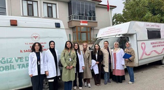 Erzincan'da Kur'an kursundaki taramada Sağlıklı Hayat Merkezi 94 kişiye hizmet verdi