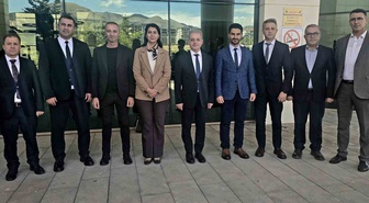 Erzincan İl Sağlık Müdürlüğü yöneticileri Erzurum'da REDES toplantısına katıldı