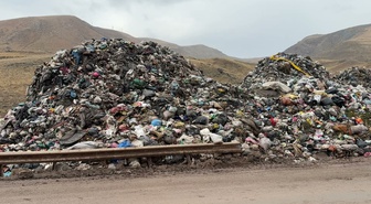 Hakkari'de çöp sorunu, 30 milyon avroluk tesisin heyelanda hasar görmesiyle büyüdü