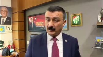 İYİ Partili Türkoğlu Halk TV'ye kayyım kararını istibdat döneminden beter buldu