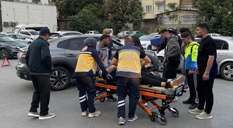 Kayseri'de iki ayrı trafik kazasında 2 motosiklet sürücüsü yaralandı