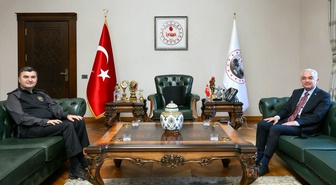 Kırklareli Valisi Turan, Edirne Emniyet Müdürü Ayhan ile çalışmaları değerlendirdi