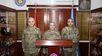 Kosova'daki törenle KFOR komutası Tümgeneral Ulutaş'tan Vergori'ye devredildi