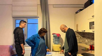 Muğla Aile ve Sosyal Hizmetler İl Müdürlüğü yaşlı bakım merkezine gece denetimi yaptı