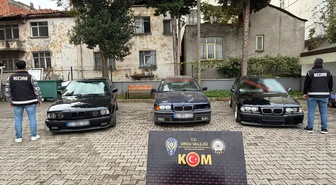 Ordu'da motor ve şase numarası değiştirildiği iddiasıyla 6 araca el konuldu