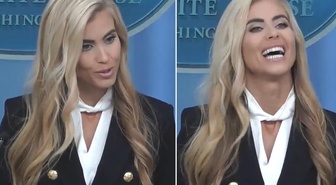 Trump'ın yeni sözcüsü ilk gününde fena pot kırdı