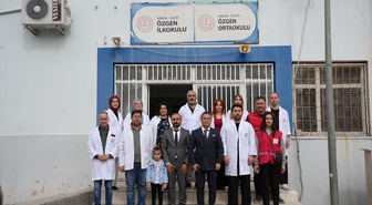 Türk Kızılay Şırnak Şubesi'nden öğrencilere hijyen seti