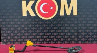 Yozgat'ta tarihi eser operasyonunda 15 obje ele geçirildi, 1 zanlı gözaltına alındı