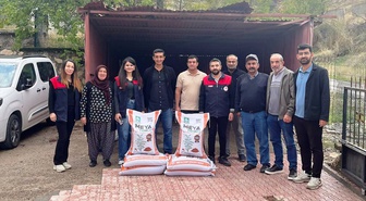 Ağınlı üreticilere yüzde 70 hibeli 2 ton kırmızı mercimek tohumu verildi