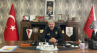 Amasya Merzifon'da, İlçe Emniyet Müdürlüğü'ne atanan Yunus Yavuz göreve başladı