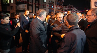 BBP Genel Başkanı Destici'den şehit polis memuru Türkoğlu'nun ailesine taziye ziyareti