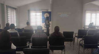 Denizli Baklan'da öğrenci, veli ve kamu personeline güvenlik semineri verildi
