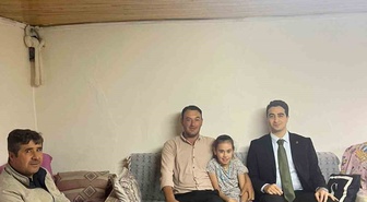 Denizli Beyağaç Kaymakamı Haydari hane ziyaretlerinde vatandaşları dinledi