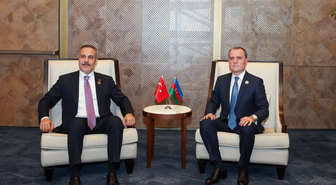 Dışişleri Bakanı Fidan, Bakü'deki 7. CICA Zirvesi'nde Bayramov ile görüştü