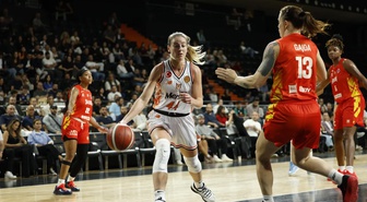 FIBA Kadınlar Avrupa Kupası'nda Çimsa ÇBK Mersin, Sleza Wroclaw'ı 72-59 yendi
