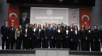 Karabük'te 26 memur yemin etti, İUP için 57 kişilik kontenjan duyuruldu