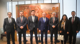 MEB Bakan Yardımcısı Yelkenci, Almatı'da Türk müziği eğitimi uygulamalarını inceledi