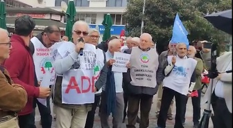 Rize Pazar'da Halk TV'ye kayyum atanmasına Emek ve Demokrasi Güçleri tepki gösterdi