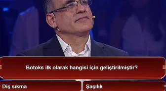 Botoks ilk olarak hangisi için geliştirilmiştir?